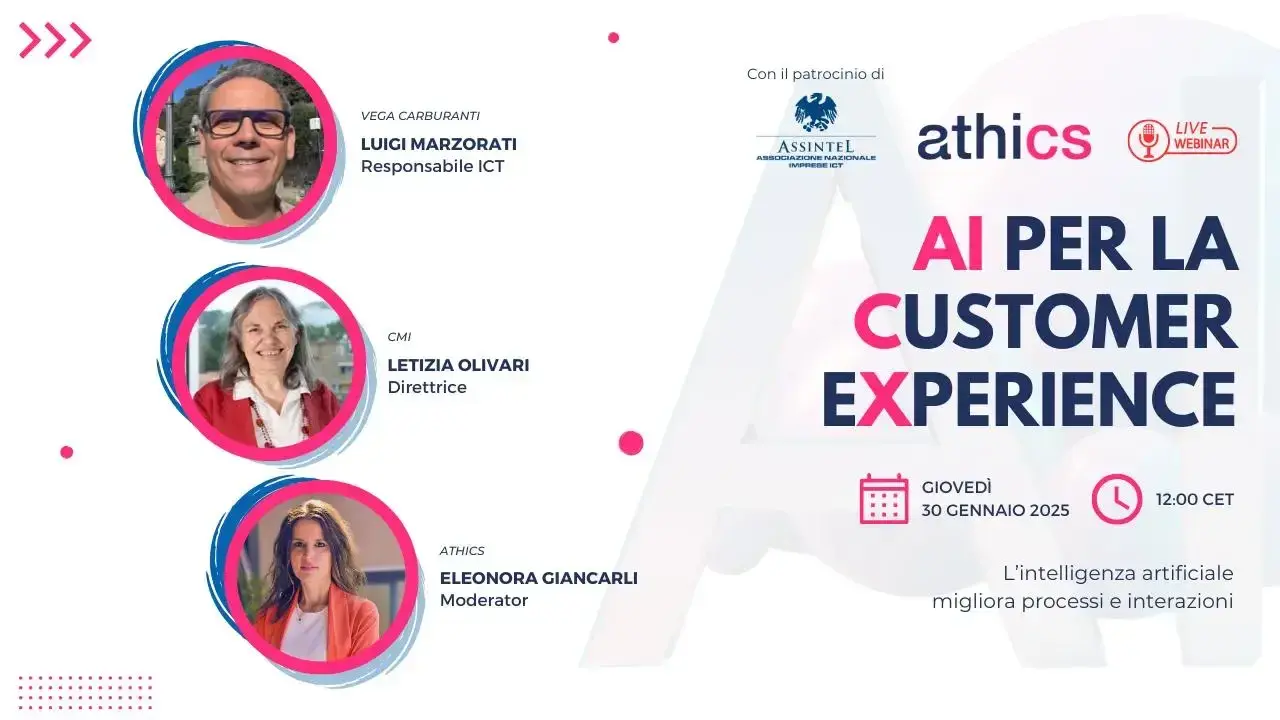 AI per la customer experience – Webinar
