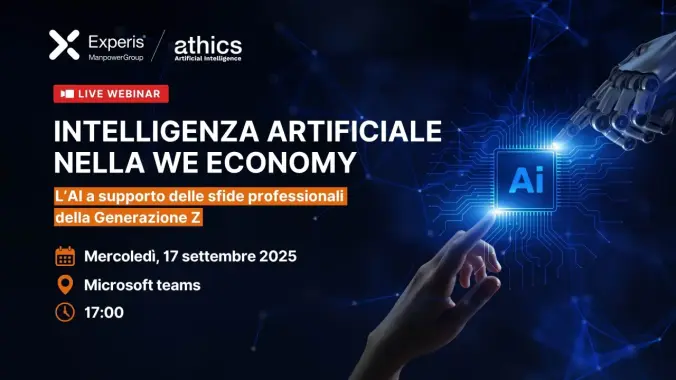 Webinar Artificial Intelligence | AI to support the We Economy and Generation Z